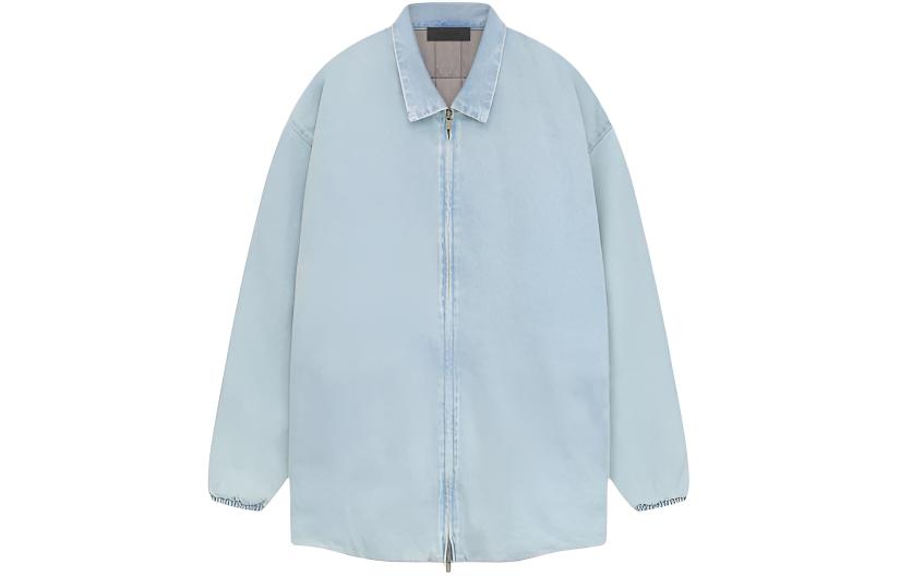 Мужская куртка Fear of God Essentials (голубая)