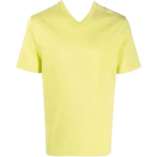 Bottega Veneta Double V Neck T Shirt