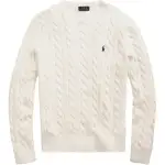 Polo Ralph Lauren Logo Embroidered Cable Knit Jumper