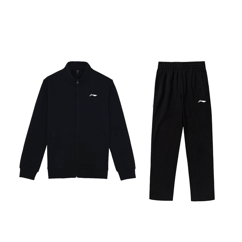 Li Ning Casual Sportswear Unisex Stand Collar Moderate