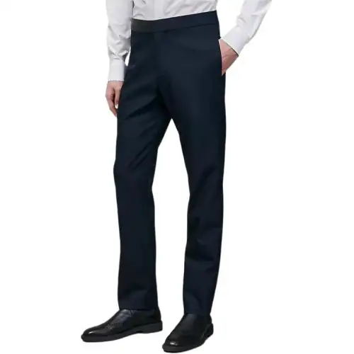 HERMES Casual Pants Men's Navy Blue Moderate Other