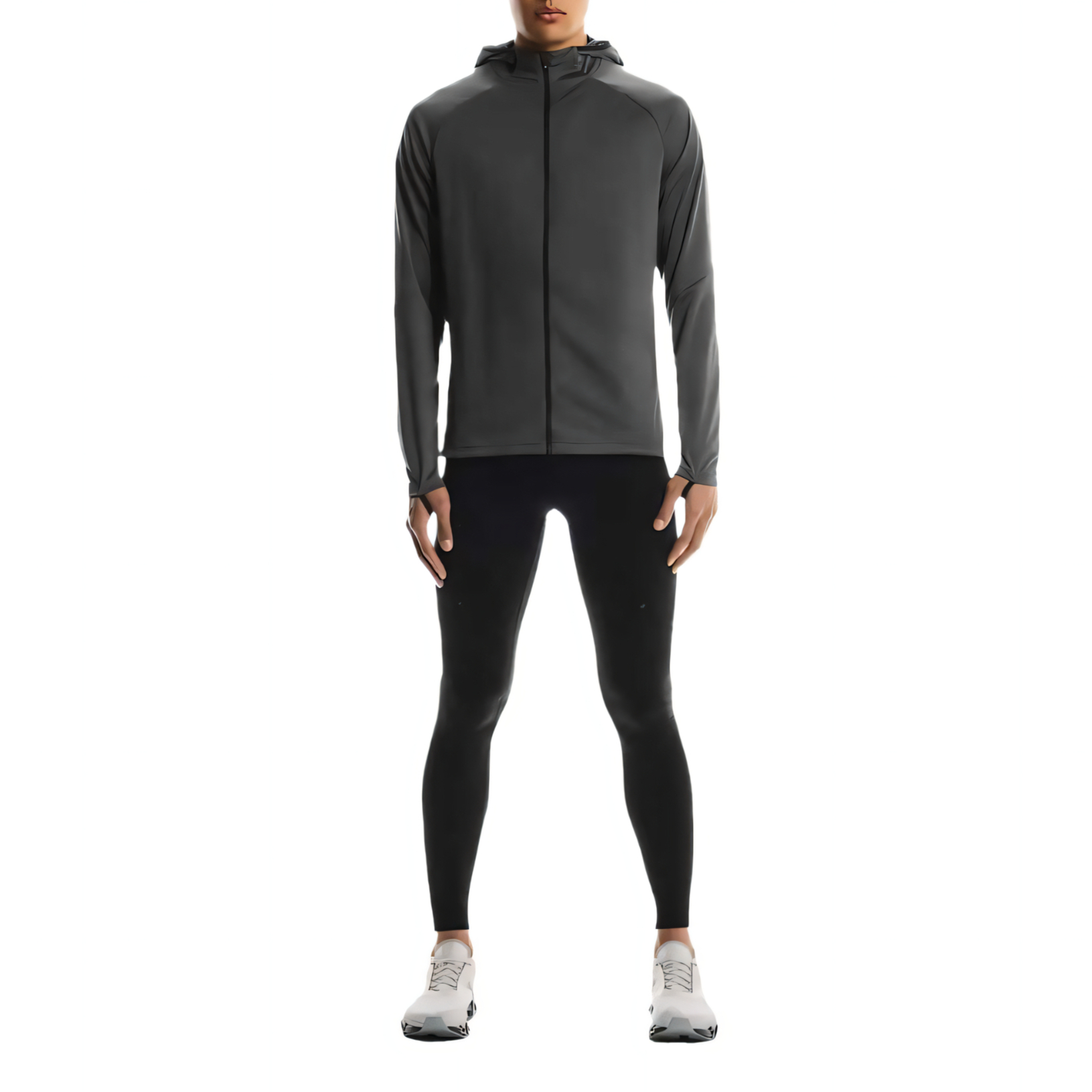 On Climate Zip Hoodie Workout Clothing Men’s