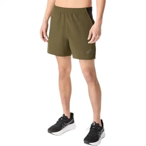 ASICS Casual Shorts Men's Olive Green