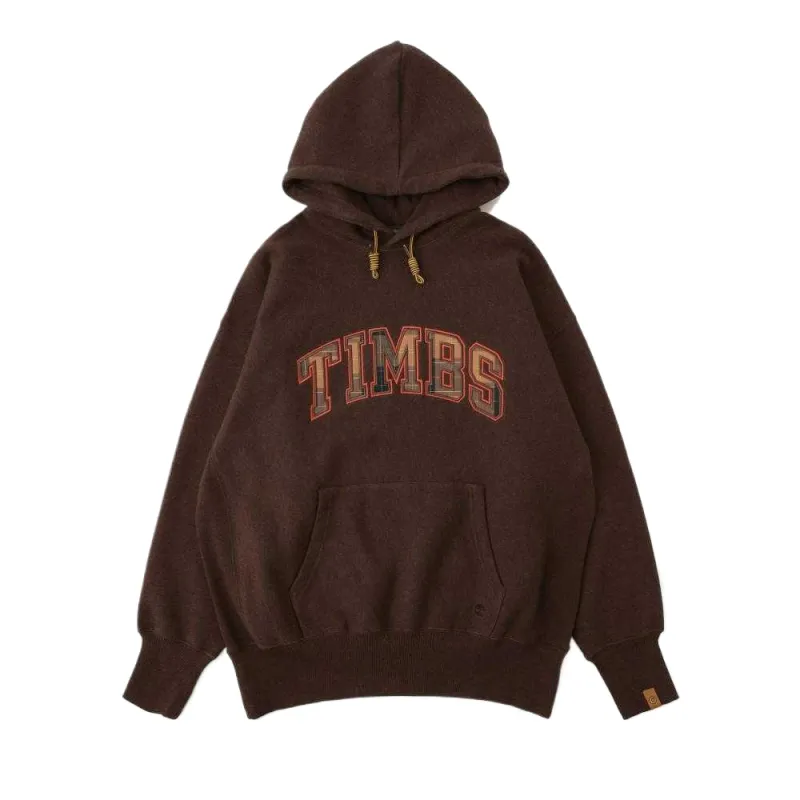 Timberland Sweatshirts Unisex Brown Hooded Moderate