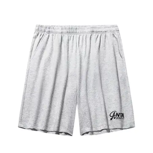 Anta Life Collection Casual Shorts Men's CD25 Gray Heather Gray