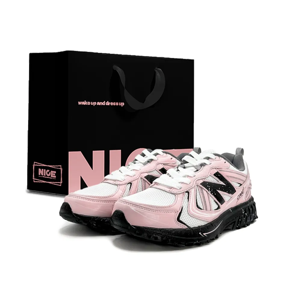 New Balance NB 410 V5 Peach Nebula Running Low top Casual Shoes Unisex