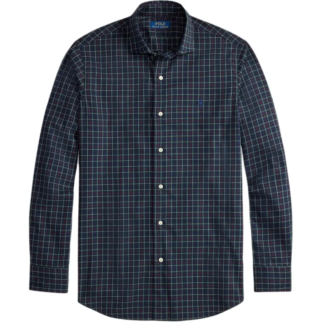 Polo Ralph Lauren twill checked long-sleeve shirt