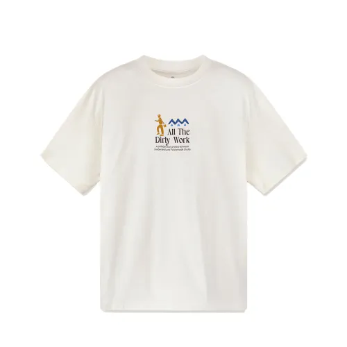 Timberland T Shirts Unisex White Crew Neck Moderate
