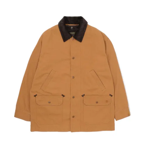 Timberland Jackets Men's Brown Lapel Moderate Other