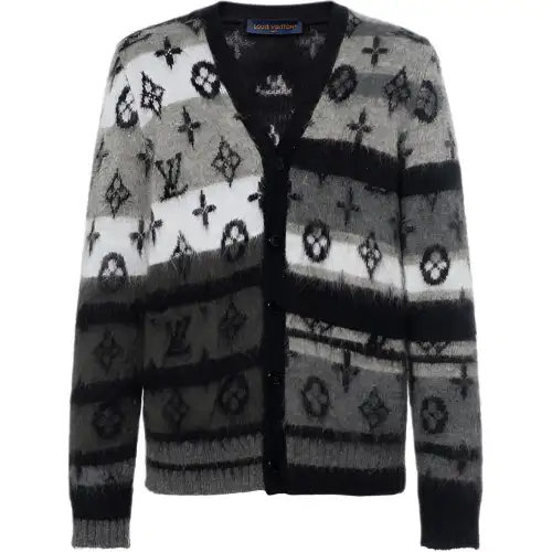 LOUIS VUITTON FW23 Knitwear Men's Black