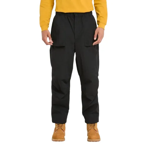 Timberland Casual Pants Unisex Black Moderate Straight Fit Pants