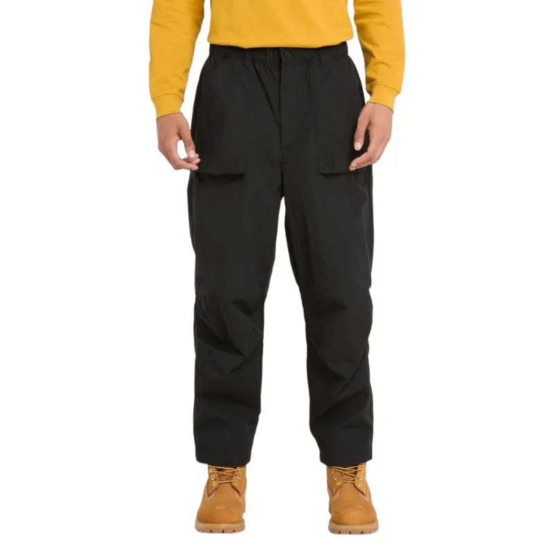 Timberland Casual Pants Unisex Black Moderate Straight Fit Pants