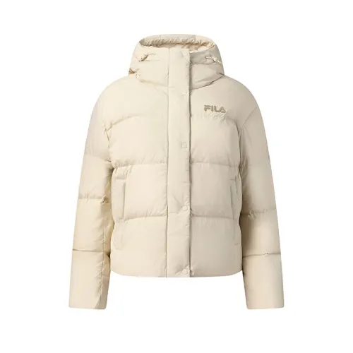 FILA ORIGINALE Down Jacket Women's Wheat Straw