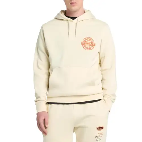 Timberland Sweatshirts Unisex Yellow Hooded Moderate Regular