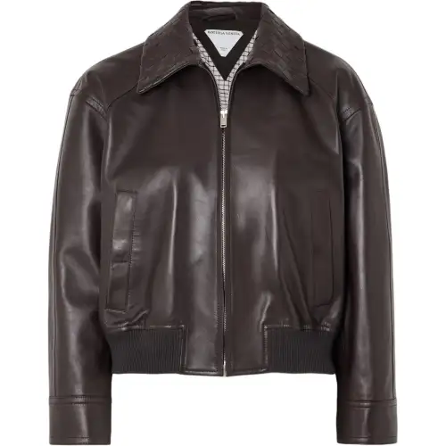 Bottega Veneta Long Sleeved Zip Up Blouson