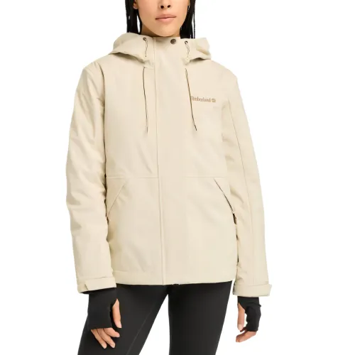 Timberland Jackets Women's Ecru Hooded Moderate Other