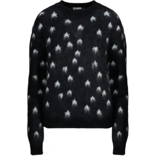 SAINT LAURENT Fitted Sweater Women's Black