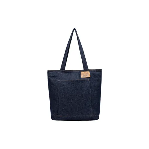 Levi's Cotton Tote Bag, Handbag, Shoulder Bag Unisex Marine Blue