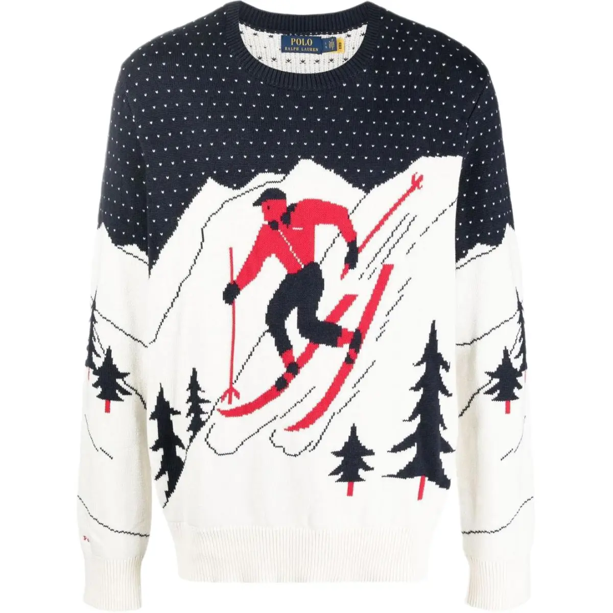 Polo Ralph Lauren FW22 Sweater Men's Ivory White