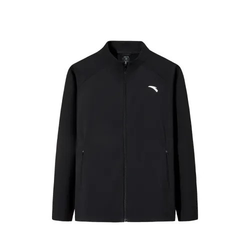 ANTA Jackets Men's Basic Black 3 Stand Collar Moderate Other