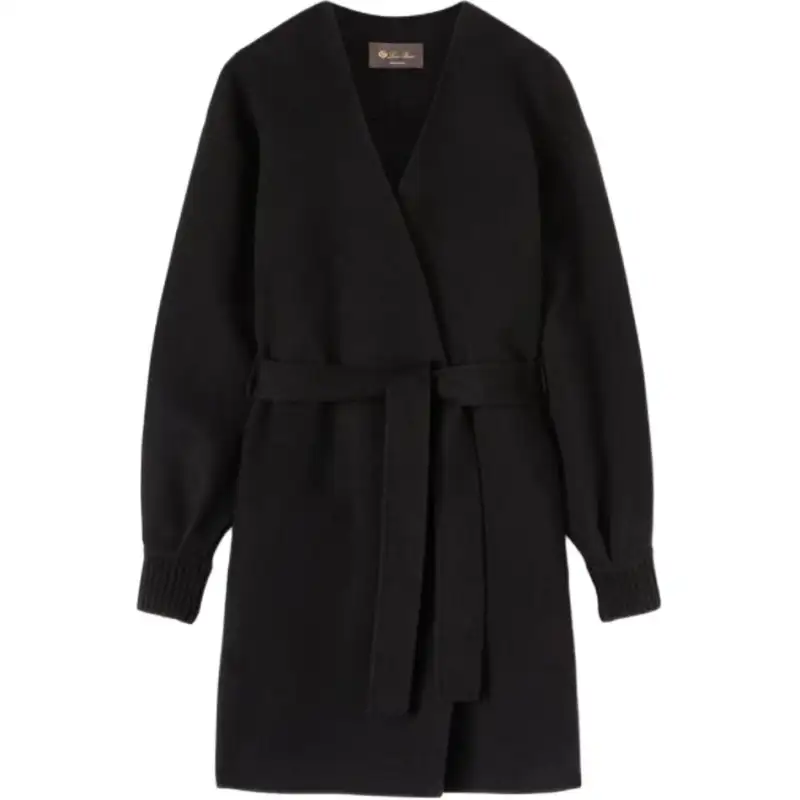 Loro Piana FW23 Coat Women's Black