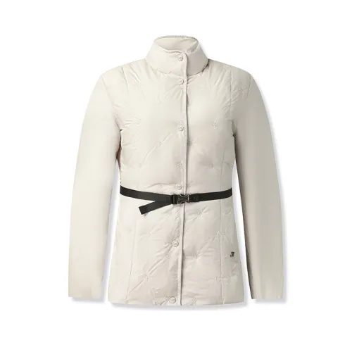 FILA Golf Down Jacket Women's Light Plain Gray