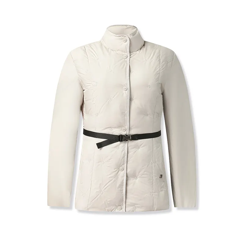 FILA Golf Down Jacket Women's Light Plain Gray