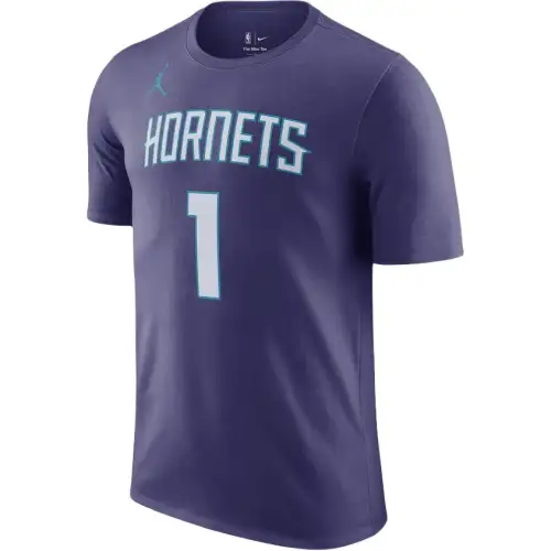 Jordan Apparel T Shirts Men's Purple Crew Neck
