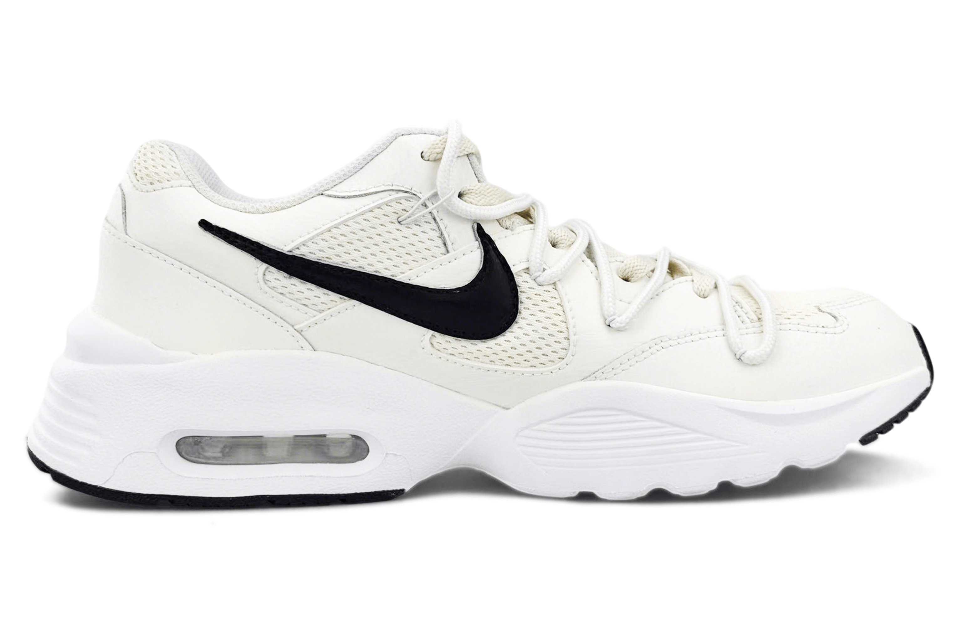 Nike Air Max Fusion Cushioning Low top Casual City Commuting Running Shoes Unisex Ecru