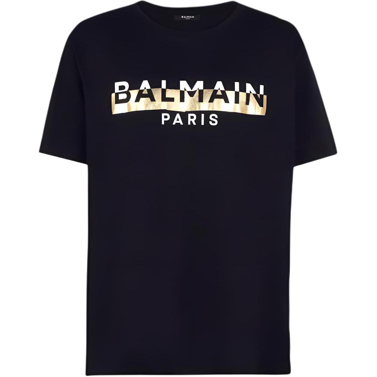 Мужская футболка BALMAIN (черная)