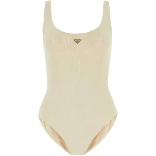 Prada crystal-embellished swimsuit