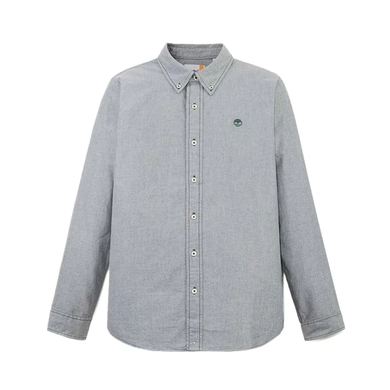 Timberland Shirts Men's Gray Lapel Moderate