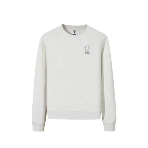 Anta Fall Sweatshirt Women's CD12 Gray Heather Gray