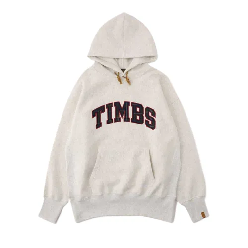Timberland Sweatshirts Men's Gray Hooded Moderate Regular