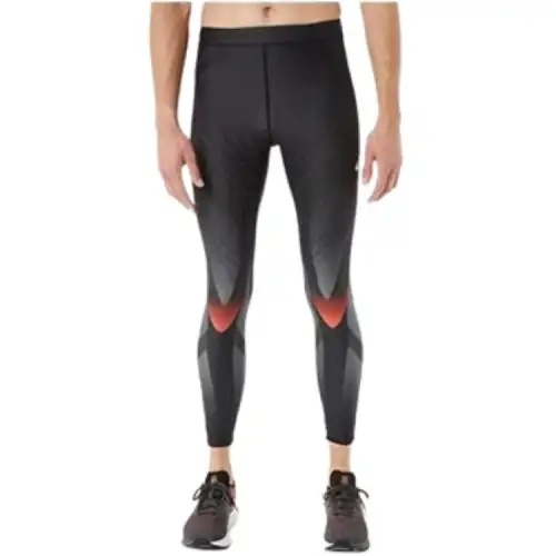ASICS Knitted Sweatpants Men's Black Moderate Slim Fit Pants