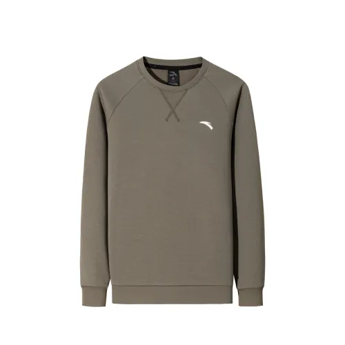 ANTA Sweatshirts Men's Smoke Gray 3 Crew Neck Moderate
