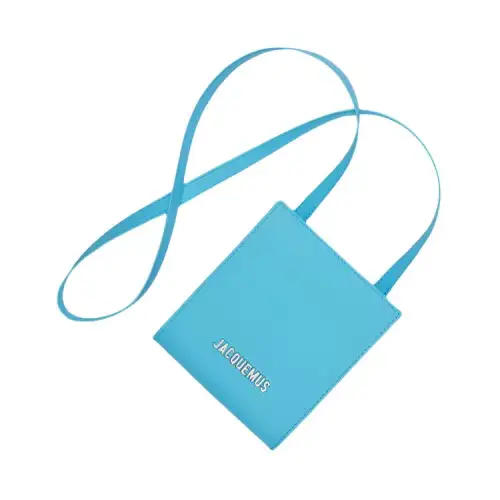Jacquemus Leather Wallet Men's Blue