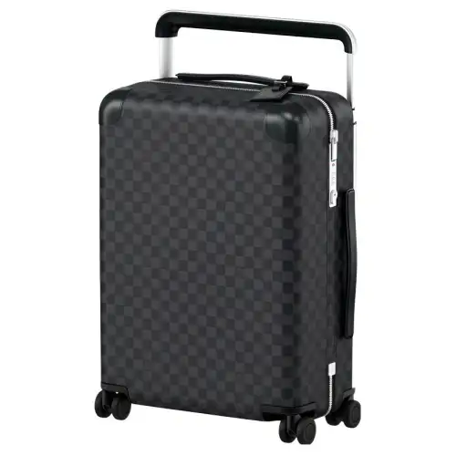 LOUIS VUITTON Horizon Ultra Light Canvas Suitcase Luggage Unisex Gray/Black