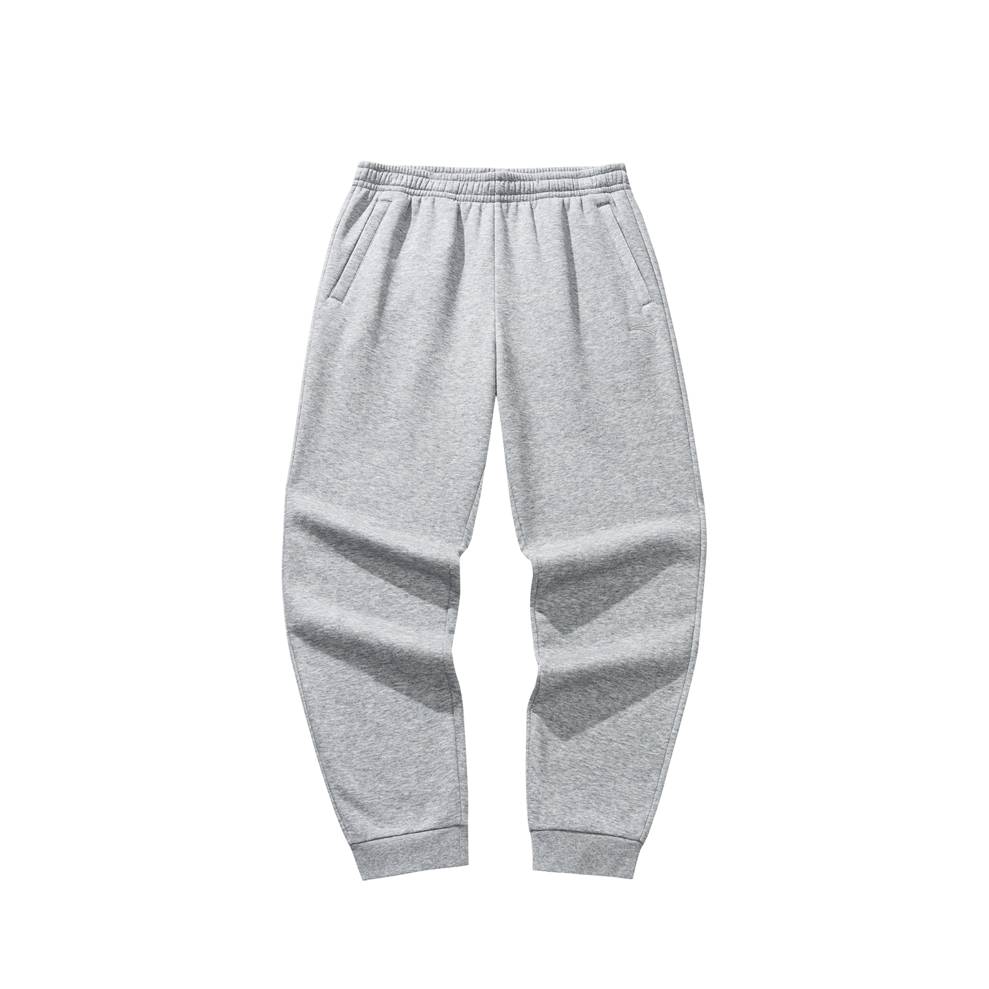 Anta Fleece Lined Thermal, Training Running, Casual Versatile, Campus Commute, Ankle Cuff Knitted Sweatpants Men's