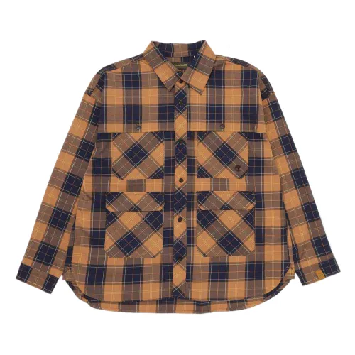 Timberland Shirts Men's Brown Moderate