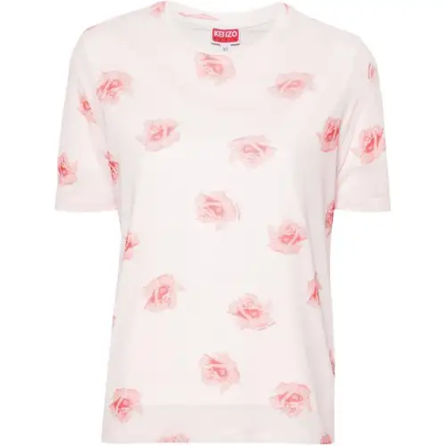 KENZO SS24 T Shirt Women's Light Pink