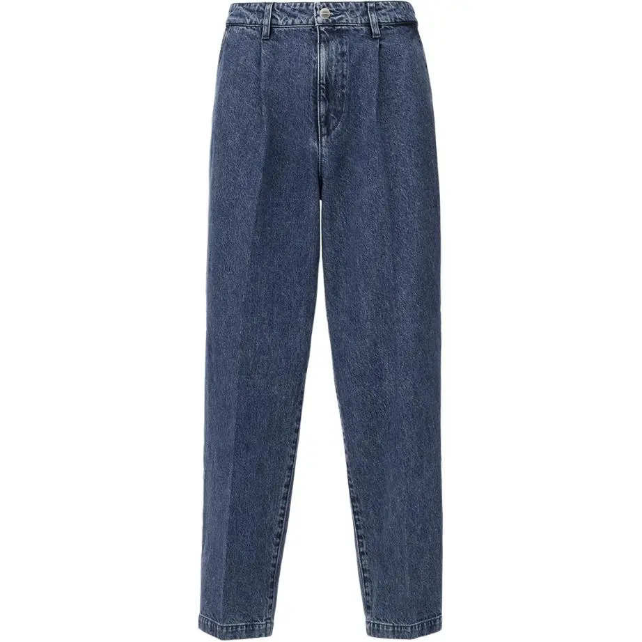 Onitsuka Tiger Jeans Men's Blue Moderate Straight Fit Pants