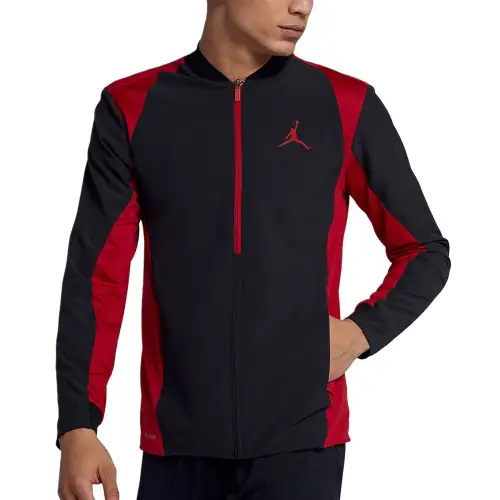 Jordan Jackets Men's Red/Black Baseball Collar Moderate Other