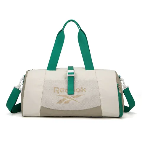 Reebok 17.6L Fabric Travel Bag Unisex Mist Green/Myst White