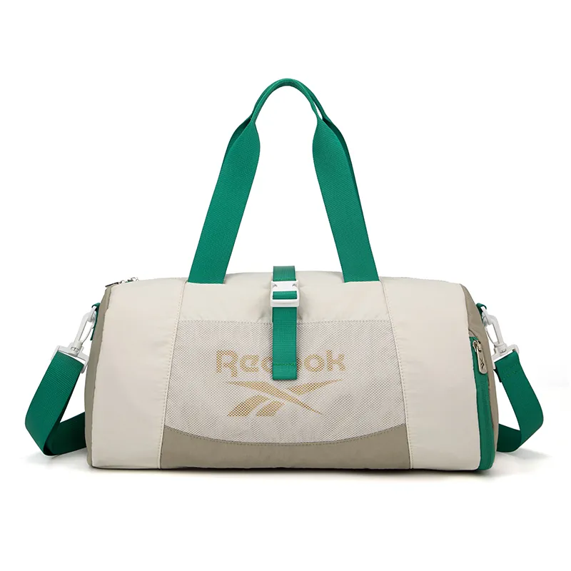 Reebok 17.6L Fabric Travel Bag Unisex Mist Green/Myst White