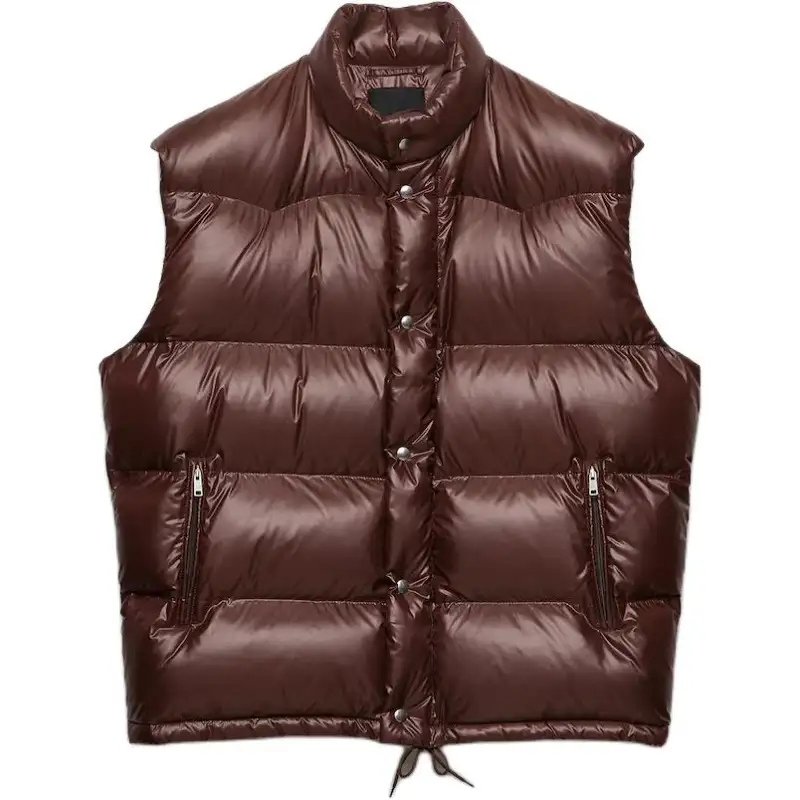 PRADA Quilted Stand up Collar Gilet