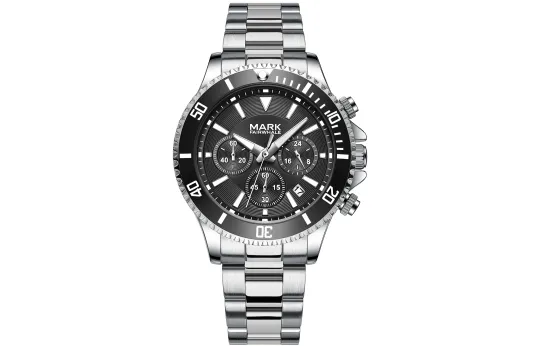 FAIRWHALE Starlight Collection Green Water God Quartz Movement Metal Strap Watch Men's Watches Green Dial