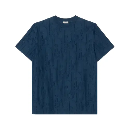 DIOR FW25 T Shirt Men's Dark Blue