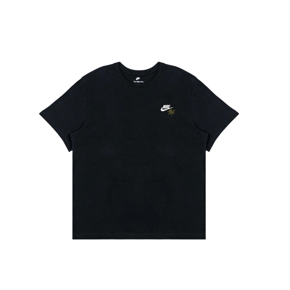Nike T-Shirts Men's Black Crew Neck Moderate