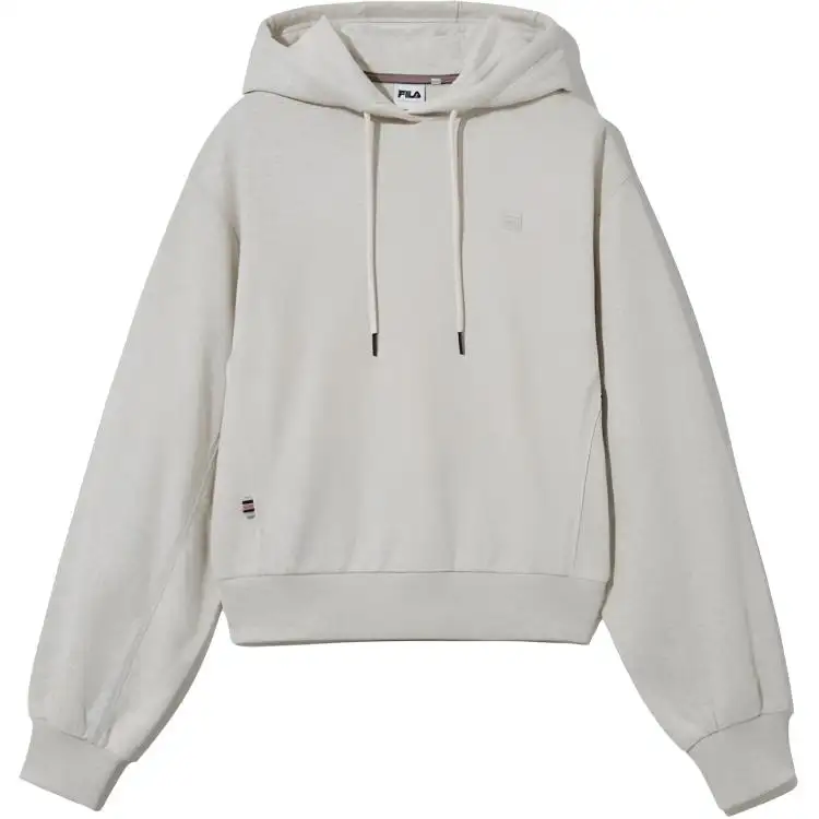 FILA Sweatshirts Women's Beige Hooded Thin